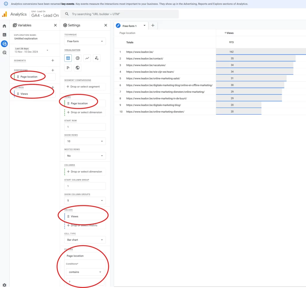 Data redaction Google Analytics 4