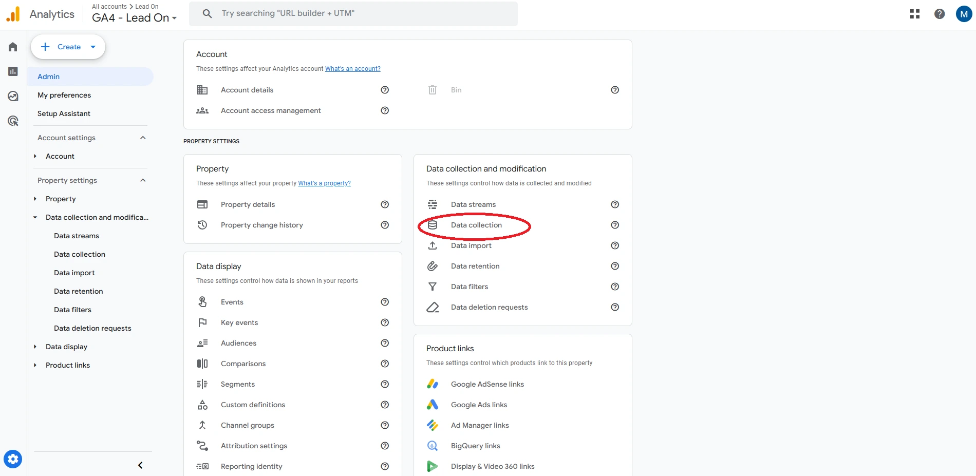 Google Signals data collection Google Analytics